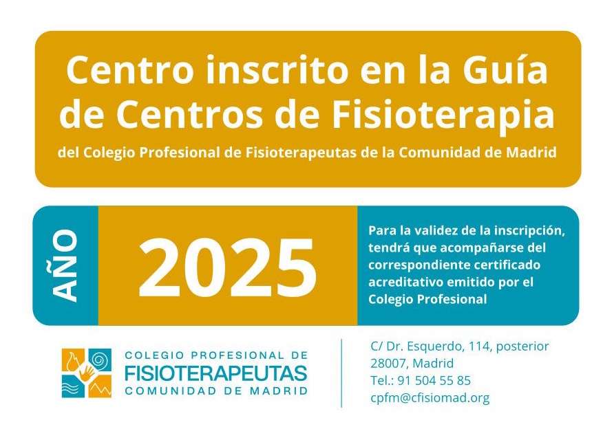 Colegio Profesional de Fisioterapeutas de la Comunidad de Madrid